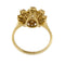 Bague Bague fleur - Diamants en or jaune 18 ct 58 Facettes 25381