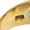 Bague Bague bandeau - Or jaune et or blanc 18 ct et diamants 58 Facettes 14836