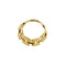 Bague 55 Bague maille panthère en or jaune 18 ct 58 Facettes 36256