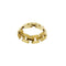 Bague 55 Bague maille panthère en or jaune 18 ct 58 Facettes 36256