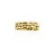 Bague 55 Bague maille panthère en or jaune 18 ct 58 Facettes 36256
