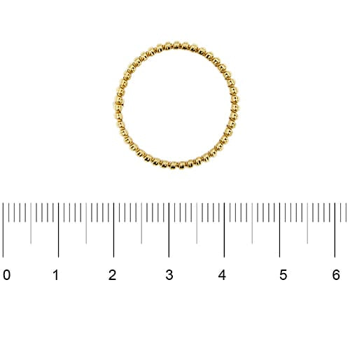 Bague Bague tubogas - Anneau en or jaune 18 ct 58 Facettes 35701