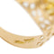 Bague 54 Bague petit doigt - Citrine en or rose 18 ct 58 Facettes 32407