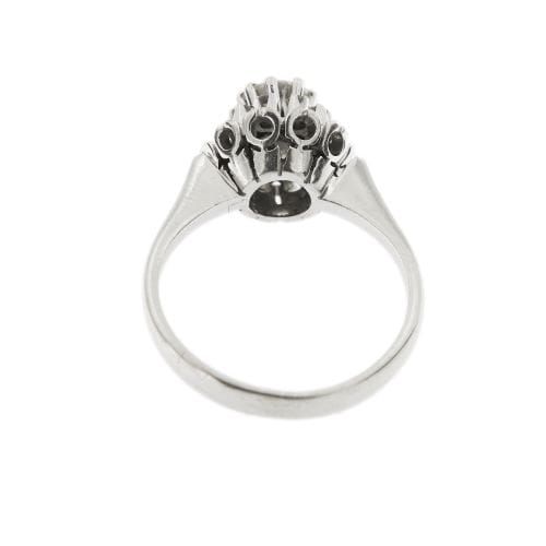 Bague Bague - Diamants 0,60 ct en or blanc 18 kt 58 Facettes 18364