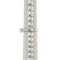 Bague 51 Bague trilogy - 3 diamants taille brillant en platine 950 58 Facettes 40622