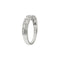 Bague 62 Bague rivière - Anneau en or blanc 18 ct et diamants 0,91 ct 58 Facettes 9690