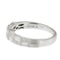 Bague 62 Bague rivière - Anneau en or blanc 18 ct et diamants 0,91 ct 58 Facettes 9690