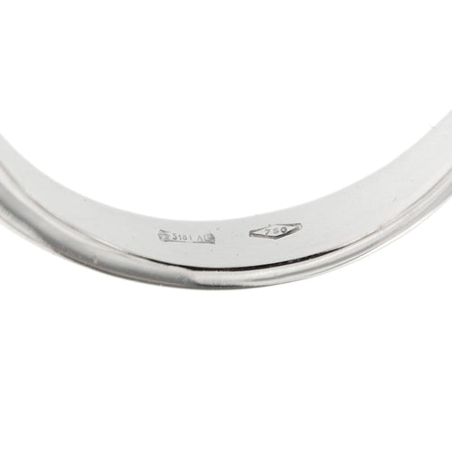Bague Salvini - Bague solitaire en or blanc 18 ct avec diamant 0,10 ct 58 Facettes 29529