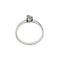 Bague Salvini - Bague solitaire en or blanc 18 ct avec diamant 0,10 ct 58 Facettes 29529