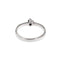 Bague Salvini - Bague solitaire en or blanc 18 ct avec diamant 0,10 ct 58 Facettes 29529