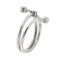 Bague 55 Bague contrariée - Or blanc 18 ct et diamants 58 Facettes 27557