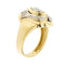 Bague Bague - Or jaune 18 carats et or blanc, diamants 58 Facettes 33599