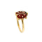 Bague 52 Bague animalier - Coccinelle émaillée en or jaune 18 kt 58 Facettes 20413