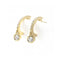 Boucles d'oreilles NAO - Boucles d'oreilles en or jaune 18 ct et diamants de laboratoire 58 Facettes UKD362918MM