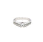 Bague 50 Garel - Bague solitaire en or blanc 750 et diamants 58 Facettes 434631