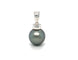 Collier Collier - Pendentif perle de Tahiti et diamants en or blanc 750 58 Facettes 434651