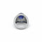 Bague 53 Bague - Dôme en or blanc 18 carats avec tanzanite et diamants 58 Facettes 1.0001333/2