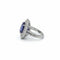Bague 51 Bague en or blanc 18 carats avec tanzanite 5,73 ct et diamants 58 Facettes 1.0001302/2