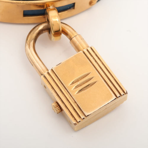Montre Hermès Kelly - Montre en acier et or jaune, cadran bordeaux 58 Facettes 1