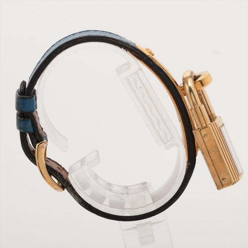 Montre Hermès Kelly - Montre en acier et or jaune, cadran bordeaux 58 Facettes 1