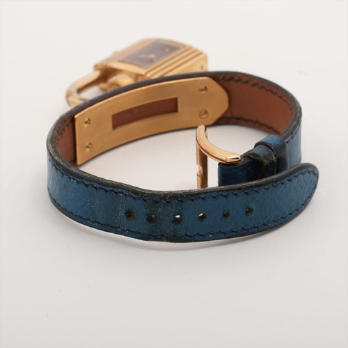 Montre Hermès Kelly - Montre en acier et or jaune, cadran bordeaux 58 Facettes 1
