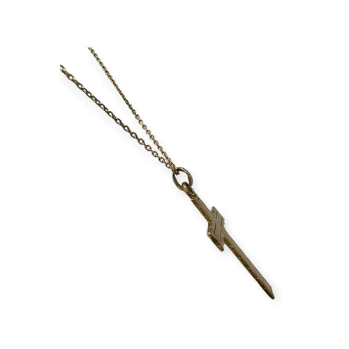 Pendentif Pendentif croix en or jaune 750 58 Facettes 330094508