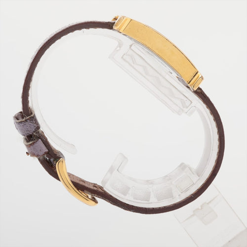 Montre Hermès Heure H - Montre femme HH1.201 en acier plaqué or jaune 58 Facettes 1