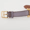 Montre Hermès Heure H - Montre femme HH1.201 en acier plaqué or jaune 58 Facettes 1