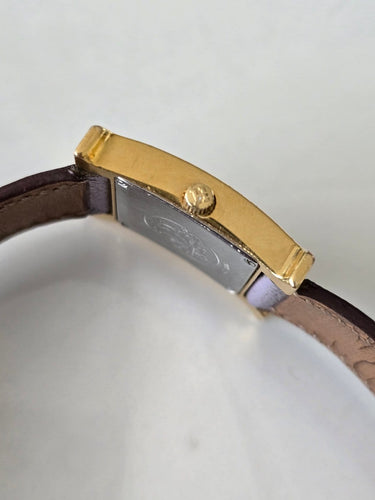 Montre Hermès Heure H - Montre femme HH1.201 en acier plaqué or jaune 58 Facettes 1