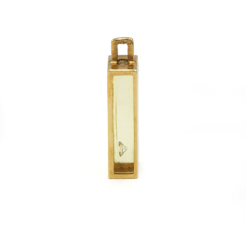 Pendentif Pascal Morabito - Pendentif rectangulaire en or jaune et diamant 58 Facettes 260099R