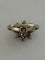 Bague 54 Bague marguerite - Bague en or gris 18k et diamants 58 Facettes LOT 7485
