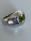 Bague 51 Mauboussin Aloha - Bague en or gris 18k péridot et nacre 58 Facettes LOT 7433