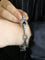 Bracelet HERMES (Attribué à) Bracelet quadrille corde tressé argent 58 Facettes 1266.12