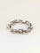 Bracelet HERMES (Attribué à) Bracelet quadrille corde tressé argent 58 Facettes 1266.12