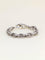 Bracelet HERMES (Attribué à) Bracelet quadrille corde tressé argent 58 Facettes 1266.12