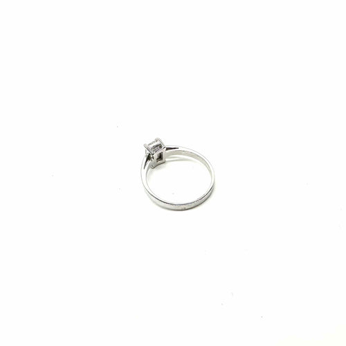 Bague Solitaire - Bague diamant en or blanc 58 Facettes Z1351939