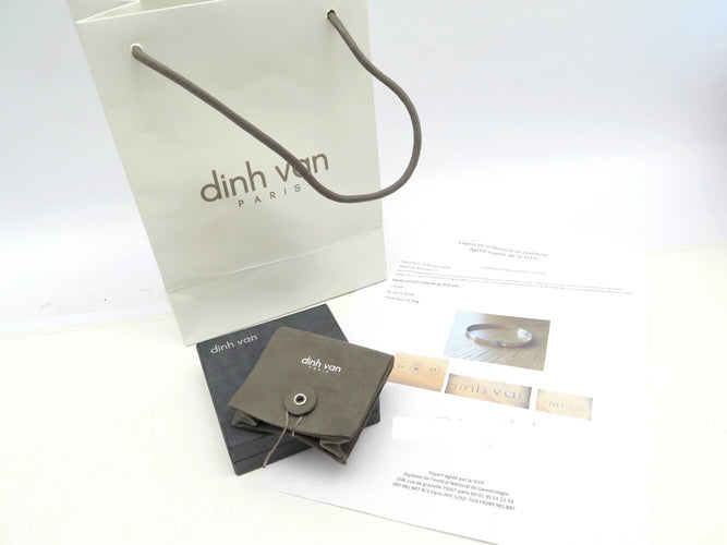 Bracelet Dinh Van Serrure - Bracelet en or blanc 18k avec diamant 58 Facettes 271713