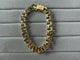 Bracelet Bracelet maille Miami Cuban en or jaune 14K 585, 19 cm 58 Facettes CB01
