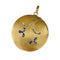 Pendentif Art nouveau - Pendentif porte-photo en or jaune 18K, saphirs et diamants 58 Facettes 244