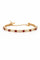 Bracelet Bracelet jonc en or jaune 18 carats avec diamants et rubis 58 Facettes Dr