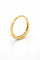 Bague 54 Demi-alliance - Bague en or jaune 18 carats et diamants 58 Facettes DA