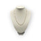 Collier Chaîne gourmette alternée 50 cm en or jaune 750 58 Facettes 149068000
