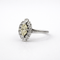Bague 57 Bague marquise vintage en or blanc et diamants naturels 58 Facettes Marq