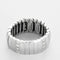 Bague 56 Chaumet - Fidélité - Bague semi - souple en or gris et diamants 58 Facettes B250657