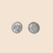 Boucles d'oreilles Boucles d'oreilles n° 140 - Puces en or blanc 18 carats et diamants 58 Facettes