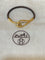 Bracelet Hermès Jumbo - Bracelet en cuir et métal doré 58 Facettes BS211