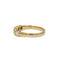Bague 52 Demi-alliance - Bague en or jaune 750‰ et diamants 58 Facettes 260102R