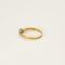 Bague 59 Bague solitaire en or jaune et or blanc 18 k avec diamant taille ancienne 58 Facettes Bague-002