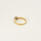 Bague 59 Bague solitaire en or jaune et or blanc 18 k avec diamant taille ancienne 58 Facettes Bague-002