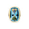 Bague 50 Bague or jaune et topaze 58 Facettes 35436